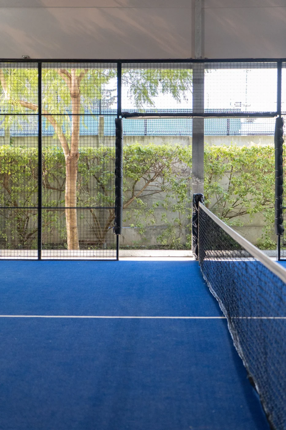 Cancha de pádel techada — Racket Club